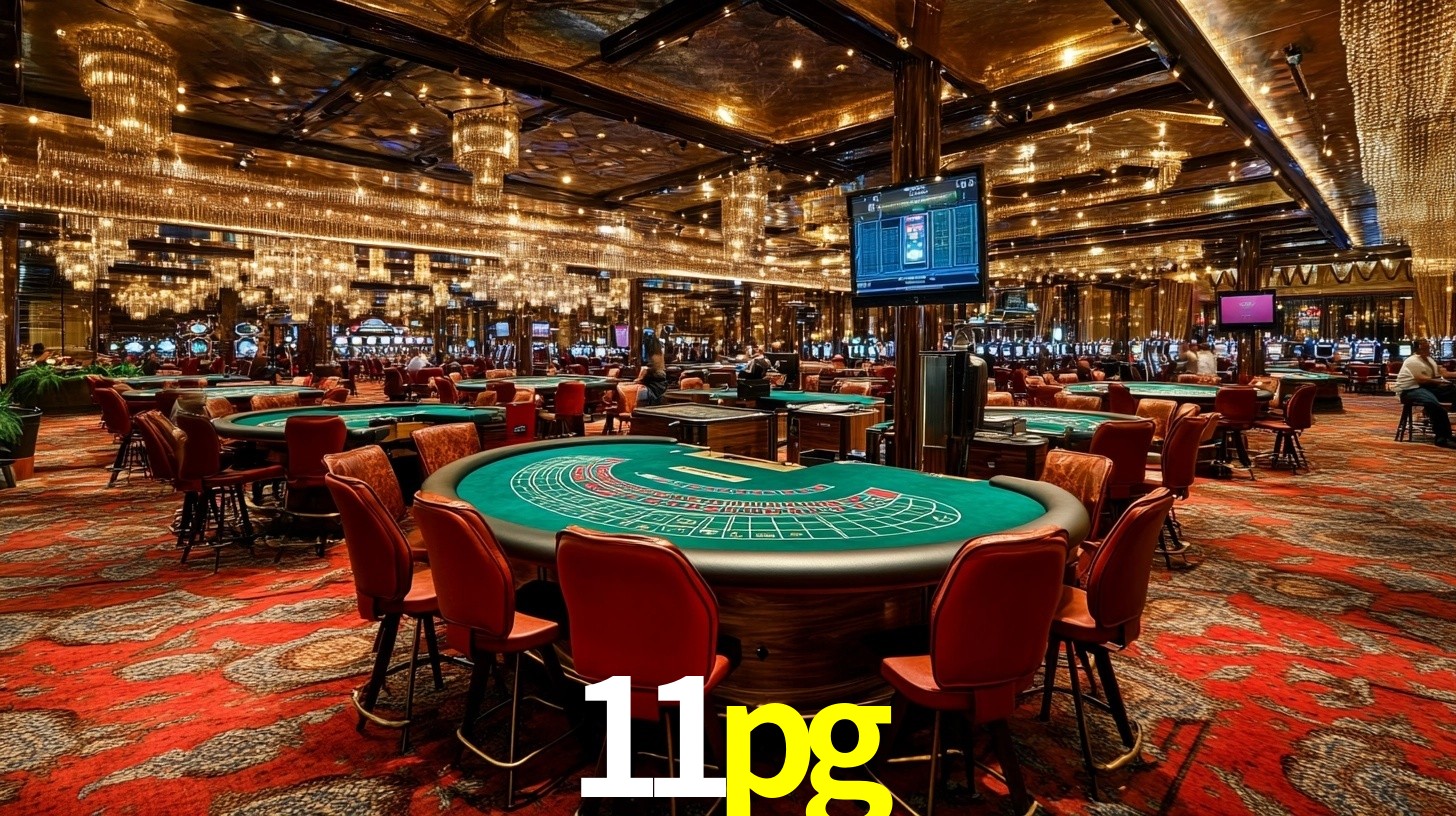 Sinta a adrenalina dos jogos de cassino com 11pg